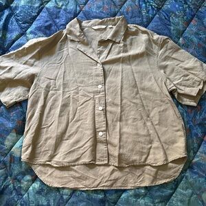 Uniqlo linen shirt